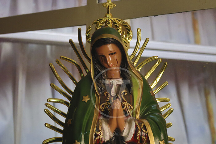 Virgen ‘llora sangre’ en una casa de la Obrera, en Morelia; habitantes ven un milagro