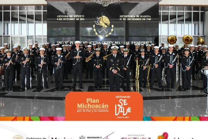 Vive el concierto de la Orquesta Sinfónica de la Secretaría de Marina, en el Ceconexpo