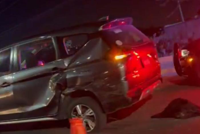 Volcadura en el Periférico de Morelia deja dos lesionad0s