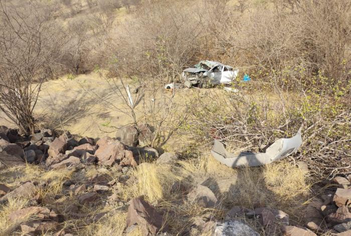 Vuelco mortal en la pista Siglo XXI deja un fallecido y 3 heridos graves