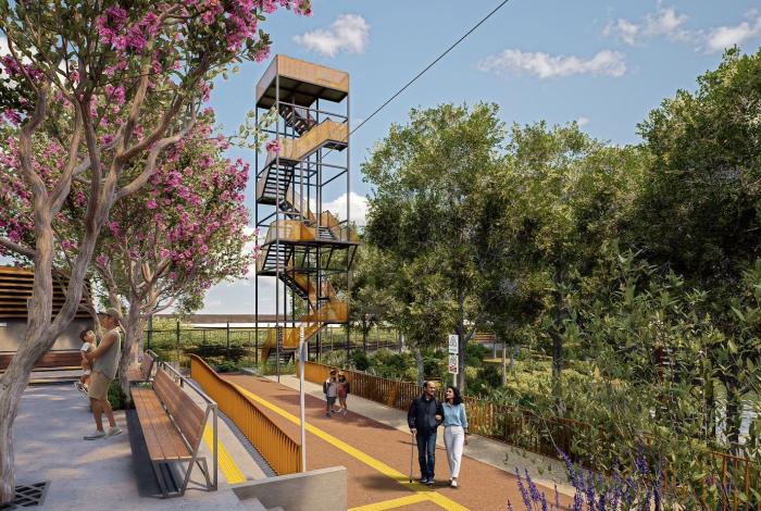 ¡Ya está lista la tirolesa de la laguna de Chandio!: Gladyz Butanda