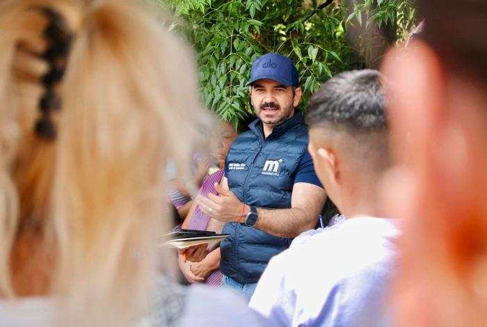 Yankel Benítez impulsa regularización y mejoras en colonia Las Verónicas