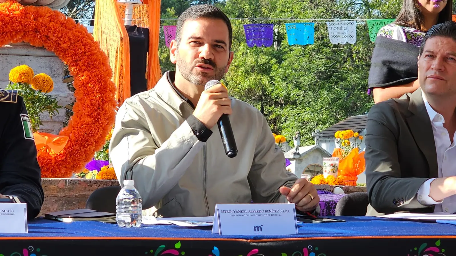Yankel Benitez prioriza orden en celebraciones del Día de Muertos