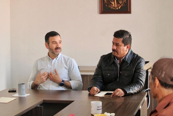 Yankel Benítez refrenda respaldo del Ayuntamiento de Morelia a San Miguel del Monte