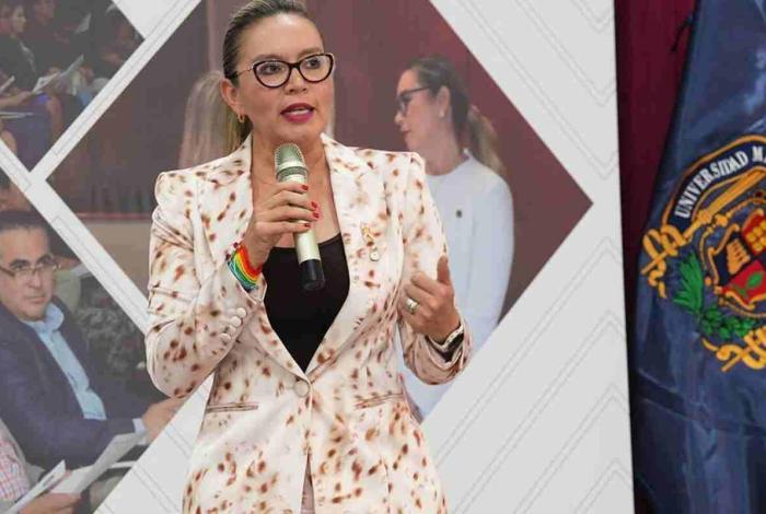 Yarabí Ávila llama a denunciar ante la FGE de Michoacán amenazas por movilizaciones por asesinato de Carlos Manzo