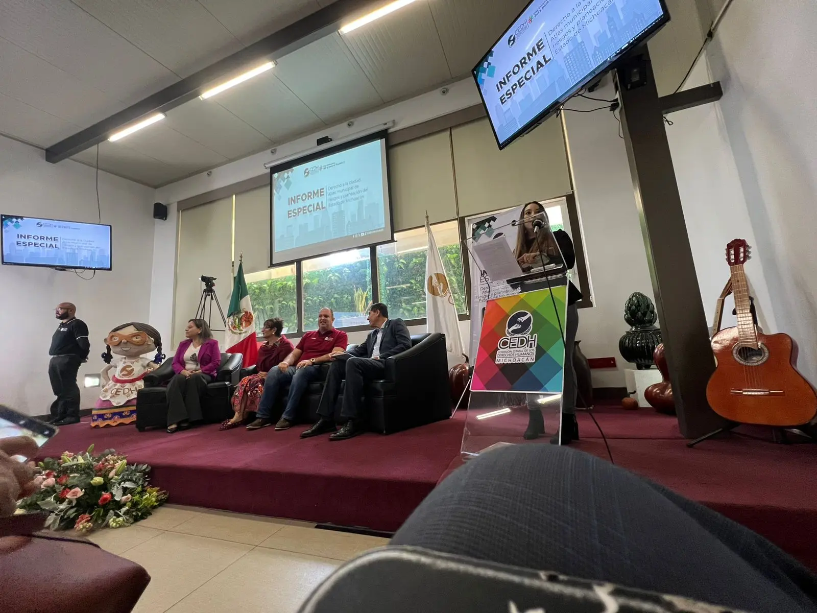 Zamora, ejemplo en planeación de riesgos y protección civil gracias al compromiso de Carlos Soto: CEDH