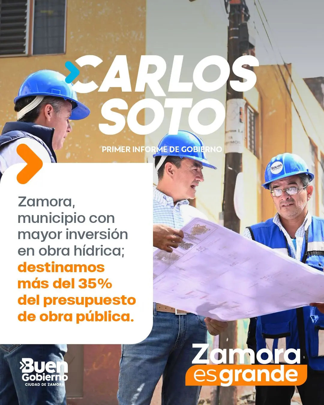 Zamora, referente estatal en tratamiento de aguas residuales: Carlos Soto